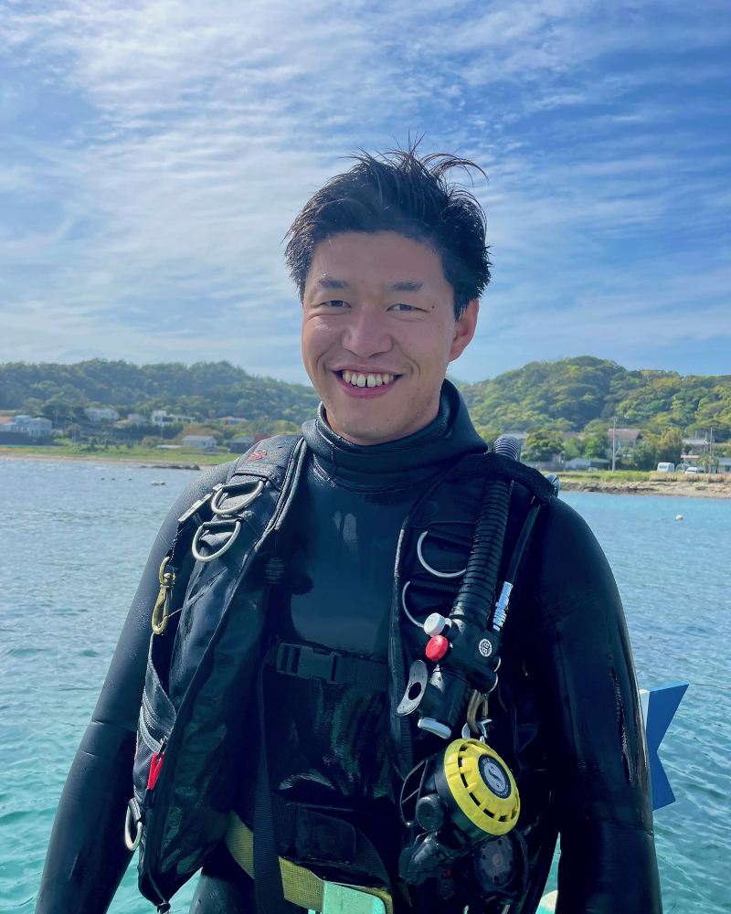 シークロップダイビングスクール：成田謙介（長谷部）